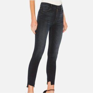 Mother The Stunner Zip Ankle Frey Skinny Jeans Dark Wash 27